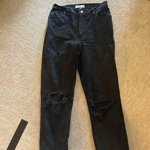 Abercrombie & Fitch High Rise 90’s Straight Curve Love Jeans